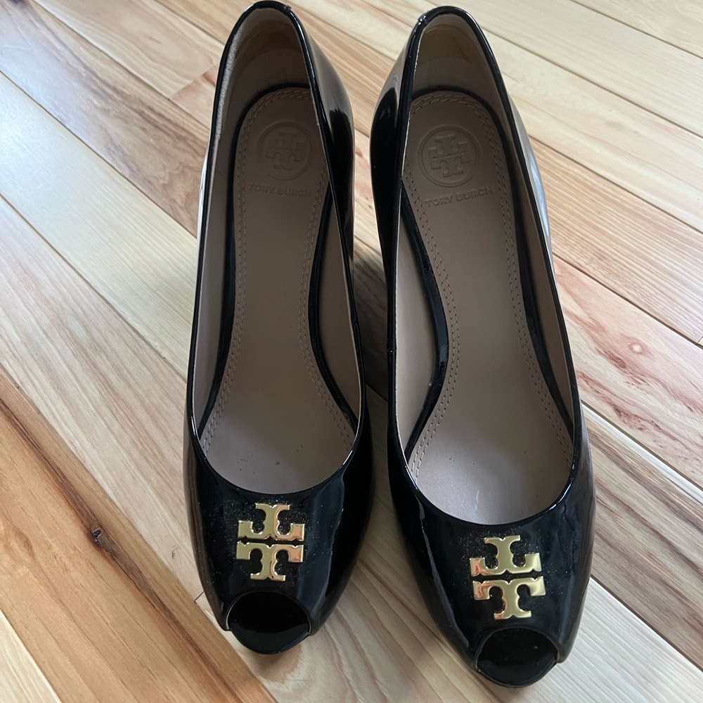 Tory Burch Peep Toe Heels